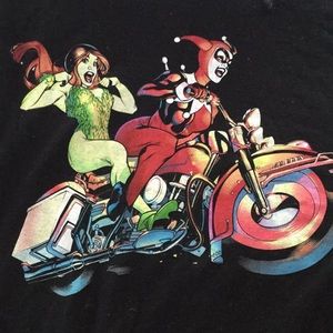 Vintage Harley Quinn and Poison Ivy Tee (rare)